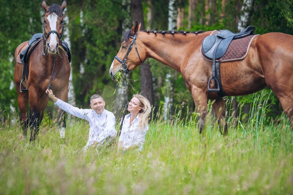 Hubertus Aparthotel & Restaurant & Horse Club Starogard Gdanski Ruang foto
